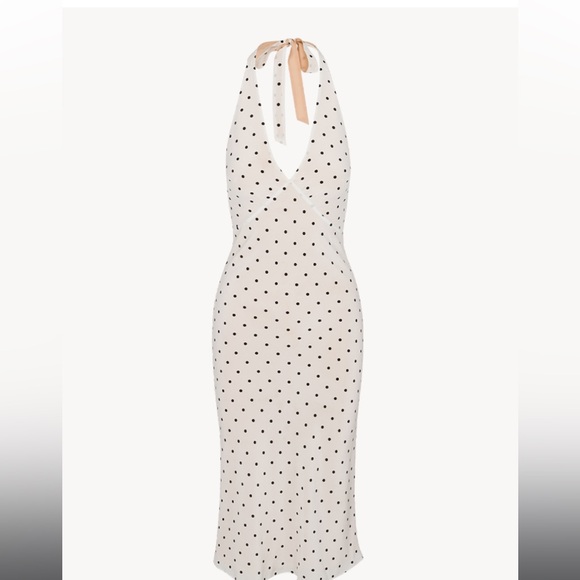 NWT Realisation Par Sadie Dress Petite Dot 100% silk - Picture 1 of 5